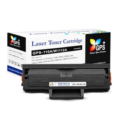 GPS Colour Your Dreams 110A Toner Cartridge Compatible for HP LJ Printer 108, 108a, 108…