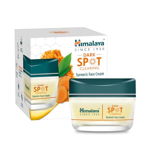 Himalaya Dark Spot Clearing Turmeric Face Cream | 2% Niacinamide, 2% Glycolic Acid & Or…