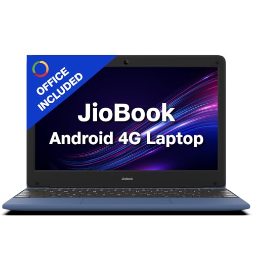 JioBook 11 with Lifetime Office | Android 4G Laptop Mediatek 8788 (JioOS) | Octa-core |…