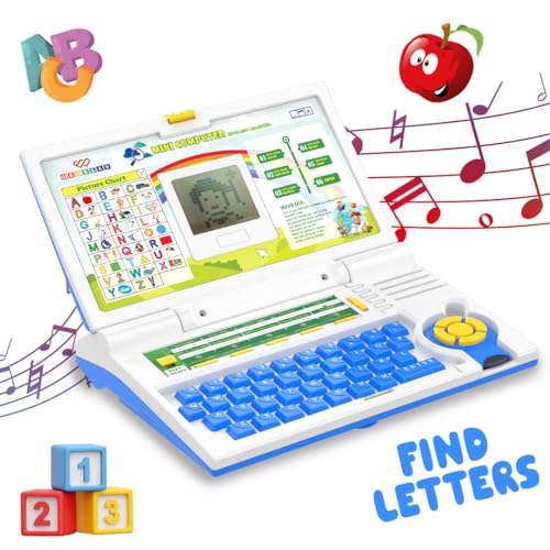 Wembley Educational Kids Laptop Learning Toy for 2-5 Years Boys Girls Computer Toys for…