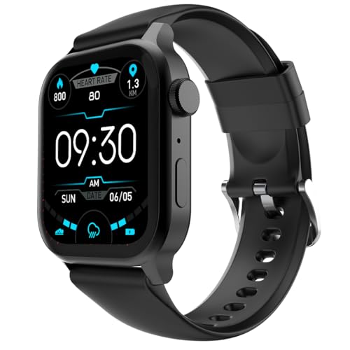 Fire‑Boltt Rise Smart Watch 1.85″ HD Display with Bluetooth Calling, AI Voice Assistant…