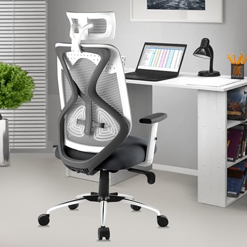 ASTRIDE Ergofit Ergonomic Office Chair for Home | BIS Certified | 2D Headrest, Adjustab…