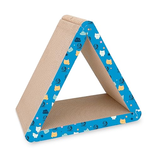 Foodie Puppies Scratching Pad with Catnip for Cats and Kittens - (Delta Scratcher) | Co…