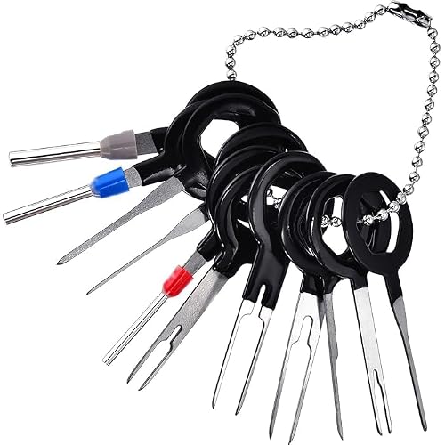 AASONS 11 Pieces Automotive Car Plug Circuit Board Pin Extractor Kit Supplies Terminals…