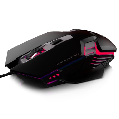 EvoFox New and Upgraded Spectre Wired Gaming Mouse with Up to 7200 DPI Gaming Sensor |…
