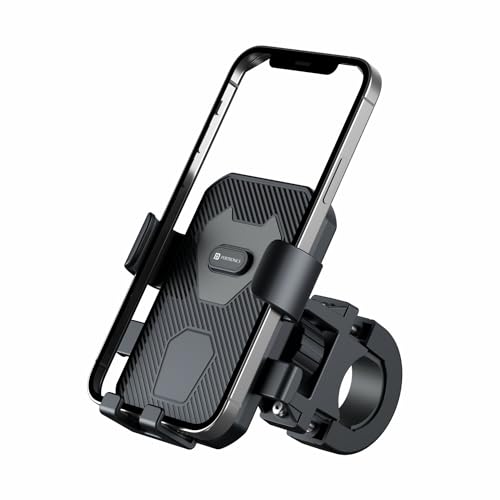 Portronics Mobike 4 Bike Phone Mount with 360° Rotational, Strong Hold for Bicycle, Mot…