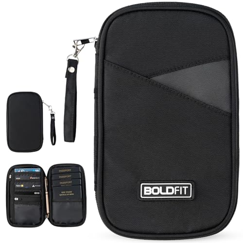 Boldfit Polyester Passport Cover for Men Card Holder for Travel Accessories Passport Ho…
