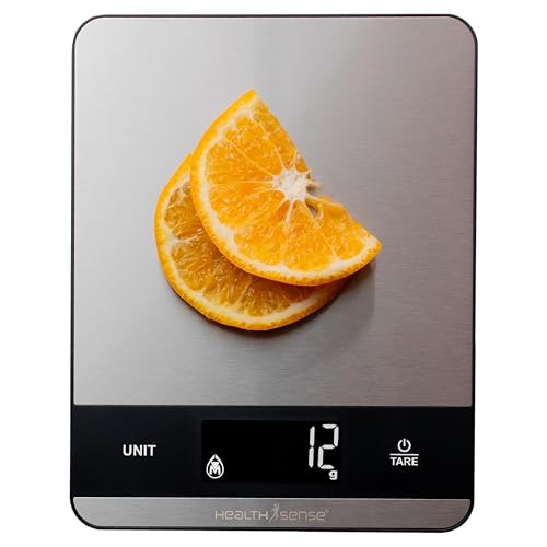 HealthSense Weight Machine for Kitchen, Kitchen Food Weighing Scale for Health, Fitness…