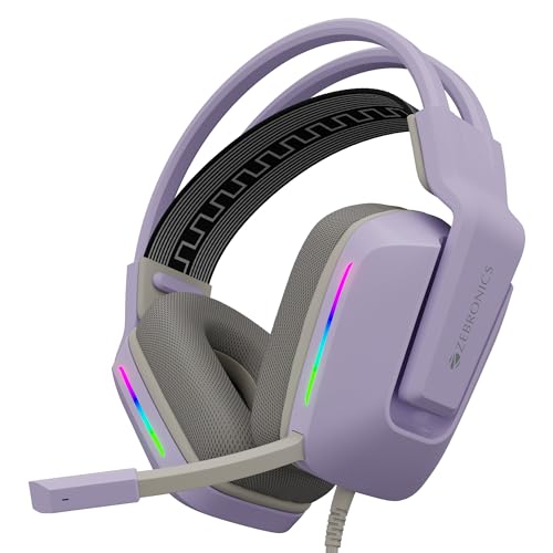 ZEBRONICS Havoc Premium Gaming Over Ear Wired Headphone with Dolby Atmos Subscription,…