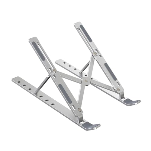Ant Esports ALS05 6-Angle Adjustable Aluminum Laptop Stand for Desk | Foldable Portable…
