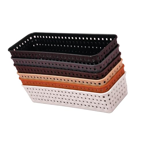 DarkShri Organizer Tray Office Drawer Dividers Storage Bins Multipurpose Desk for Makeu…