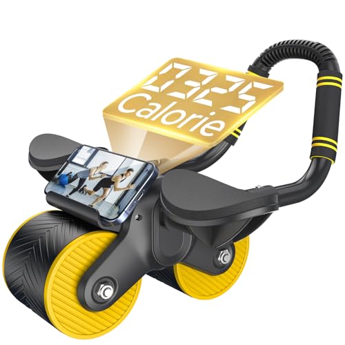 Halohop AB Roller Wheel With Calorie Record Counting Exercise Wheel For Abdominal Core…