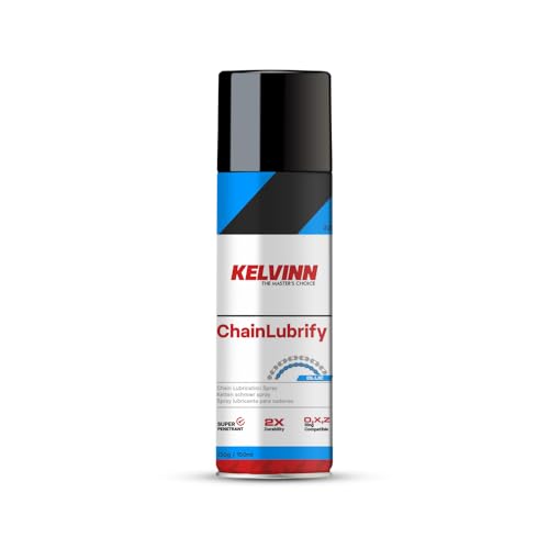 KELVINN Bike Chain Lube 150ml, Motorcycle Chain Lubricant Oil for Smooth Ride, Anti Rus…