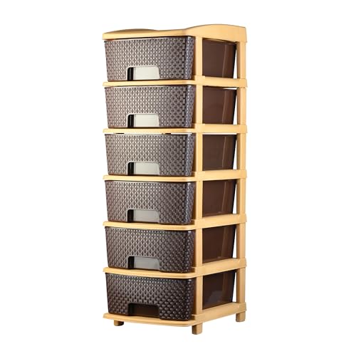 Ashlas Drawer Multipurpose Drawer Plastic Modular Chest Storage Organizer Home, Office,…