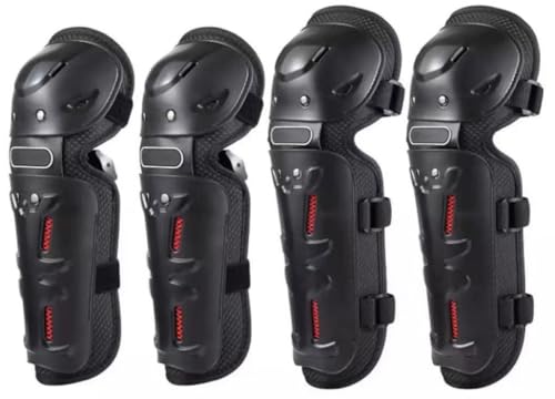 ELTRON TURBO Imported Breathable Adjustable Elbow & Knee Guard Pads Brace Attractive PR…