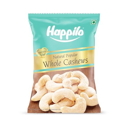 Happilo Natural Popular Cashews 400g Value Pack | Dry Fruits, Kaju, Healthy Snacks | Un…