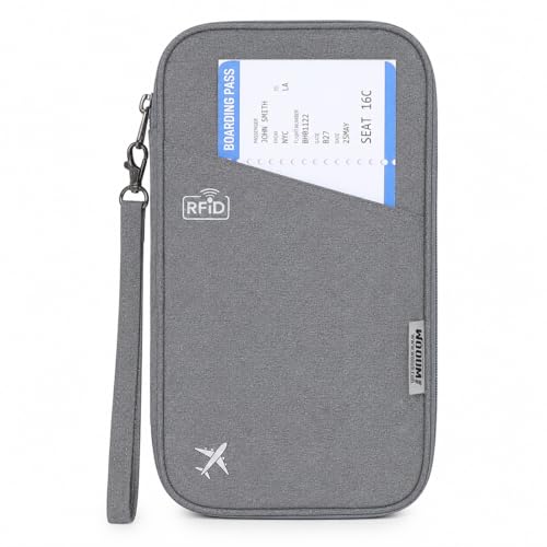 Wooum Passport Holder for Family, Passport Case Protection, Water Resistant Passport Ba…