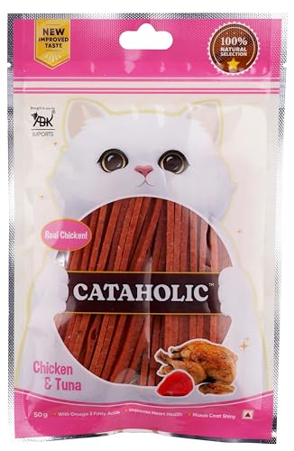 Cataholic Chicken & Fish Treats for Cats and Kittens | High Protein, Easily Digestible…