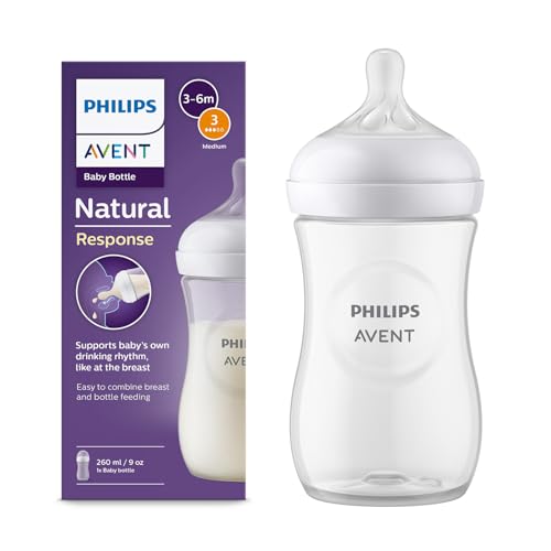 Philips Avent Natural Baby Plastic Feeding Bottle | No.1 Brand Recommended by Moms Worl…