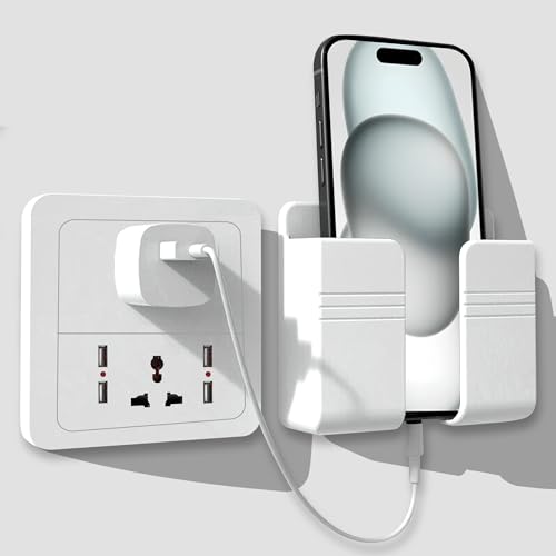 Tensea ABS Mobile Phone Charging Stand,Multi-Functional Storage Holder,Bedside Fixed Ra…