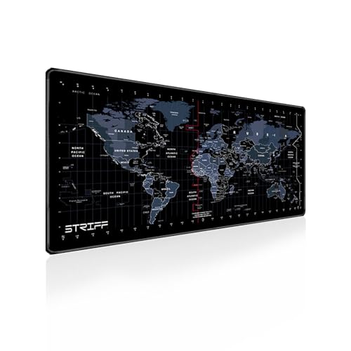 STRIFF Desk Pad Protector, Mouse Pad, Office Desk Mat, Non-Slip PU Leather Desk Blotter…