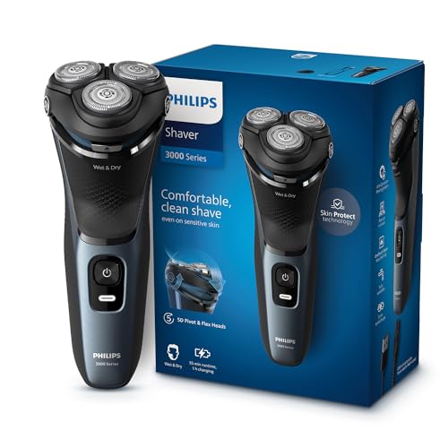 Philips World's No.1 Electric Shaver for Man|5D SkinProtect Flex Heads|Trimmer Pop-out|…