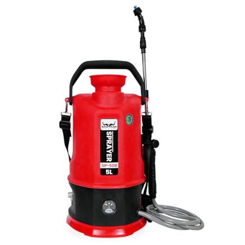 Balwaan Krishi 5L 12V Li-Ion Battery Sprayer | Rechargeable High Pressure Knapsack Batt…