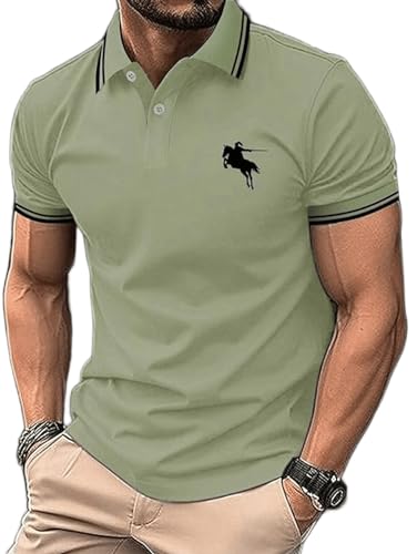Lymio Men T-Shirt || T-Shirt for Men || Polo T Shirt (Polo-20-Grey-L)