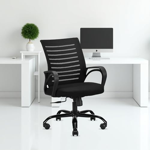 IAFA FURNITURE Diego Mid-Back Mesh Office Chair | 2 Year Warranty | Tilting & Height Ad…