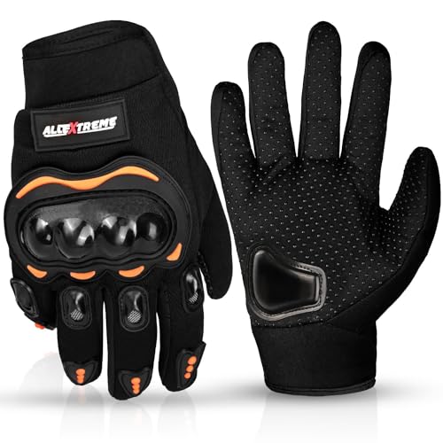 Allextreme Probiker Protective Full Finger Gloves Abrasion Resistant Breathable Bike Ri…