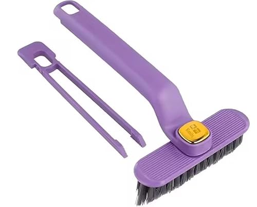 Kmils Multi-Function Bathroom Plastic Cleaning Brush,Tiles Cleaning Brush,Hard Bristle…