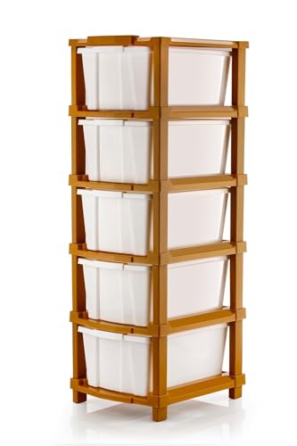Ashlas Plastic Drawer Organizer Self Standard Rectangular Multi Purpose Modular Drawer…
