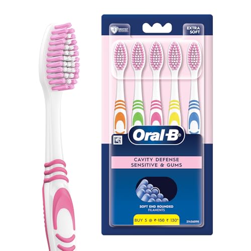 Oral-B Everyday Care Ultra Soft Toothbrush For Adults, Ultra Soft Bristles For Senstive…