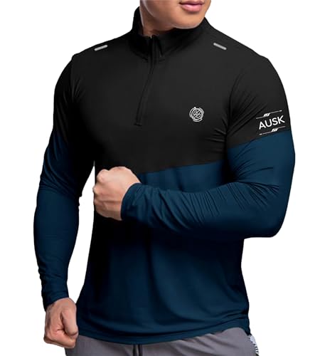 AUSK Men Tshirt || Mens Sports T-Shirts with Full Sleeves Teal