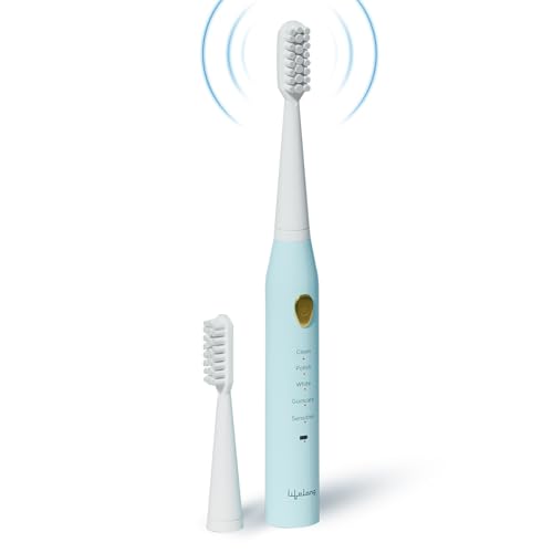 Lifelong Rechargeable Toothbrush for Adults - Smart Brush with 5 Cleaning Modes & Smart…