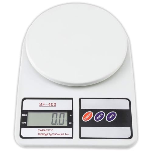 Btag SF-400 Digital Kitchen Weighing Scale | 10Kg x 1g Precision | 1 year (6+6 months)…