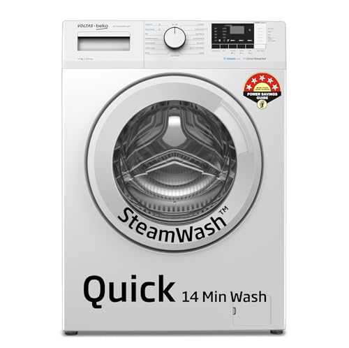 Voltas Beko, A Tata Product 7 Kg 5 Star Inverter, Quick 14-Min Wash Fully Automatic Fro…