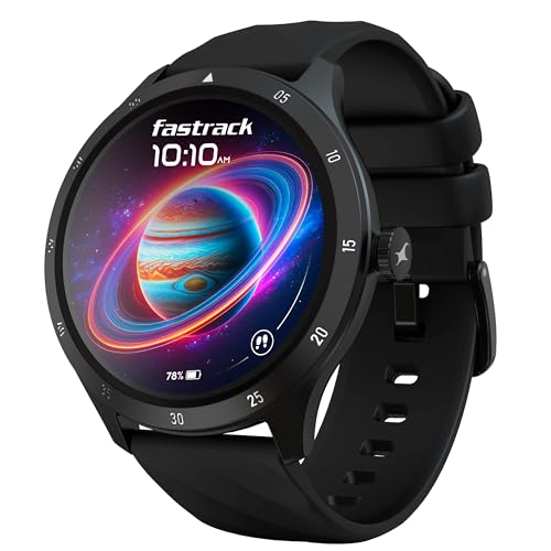 Fastrack Jupitor R2 Smart Watch, 1.38” TFT Display, 240 * 240 Pixel Resolution, SingleS…