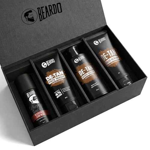 Beardo Ban the Tan Kit | Grooming kit for men | Detan Facewash | Detan Bodywash | Detan…