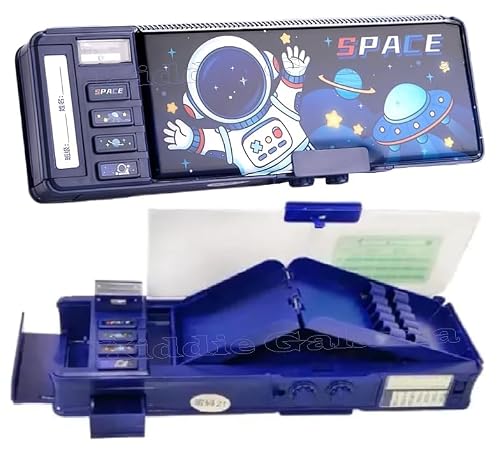 Royals hub Plastic Multifunctional Space Password Lock Double Sided Compass Box For Kid…