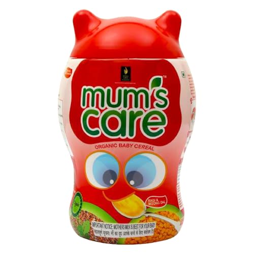British Life Sciences Mum’s Care Baby Cereal | Ragi & Moongdal Cereal | Certified Organ…