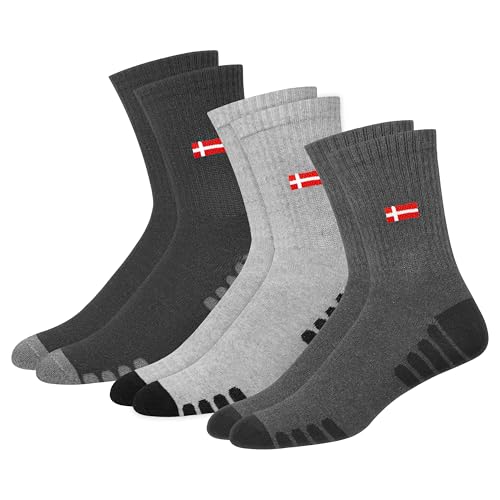 SWAGR Sports Crew Socks for Men Premimum Cotton Calf Length Athletic Socks, Multicolor,…