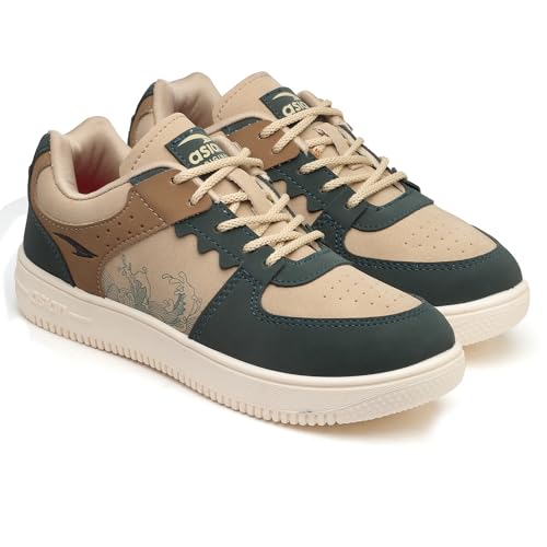 ASIAN Men THUNDER-07 Stylish Casual Mid Top Sneaker and Trendy Shoes with Laces for Men…