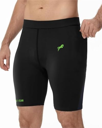 JUST RIDER Compression Men's Skin Tight Shorts for Gym, Running, Cycling, Swimming, Bas…