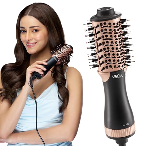 VEGA Litstyle L3 Volumizer Hair Blow Dryer Brush With 3 Heat/2 Speed Settings, 360° Air…