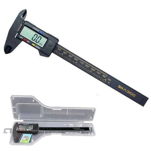 SKADIOO Plastic Vernier caliper, Digital vernier caliper, Vernier caliper 6 inch, Elect…