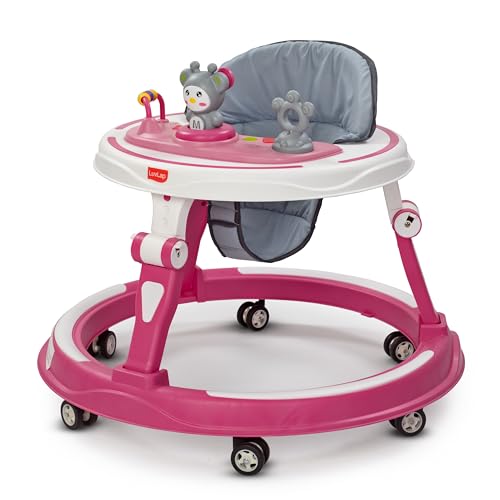 LuvLap 360° Joy Baby Walkers for 9+ Months | 3 Level Height Adjustment Walker with Swit…