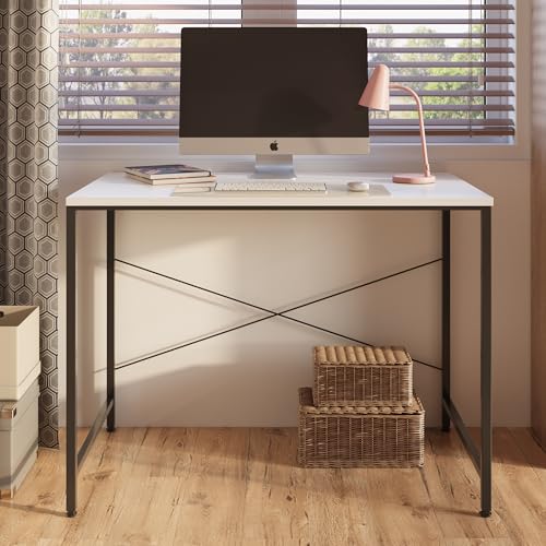 FURLAY Slate Office Desk and Study Table | Century Engineered Wood Desk for Adults & St…