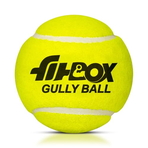 FitBox Sports Gully Ball, Cricket Ball for Street Match Cricket Ball Tennis & Lawn Cric…