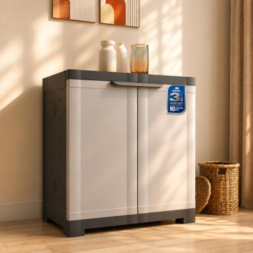 Nilkamal Freedom Mini (FMSC09) Shoe Rack Plastic Cabinet 3-Year Warranty with Dustproof…